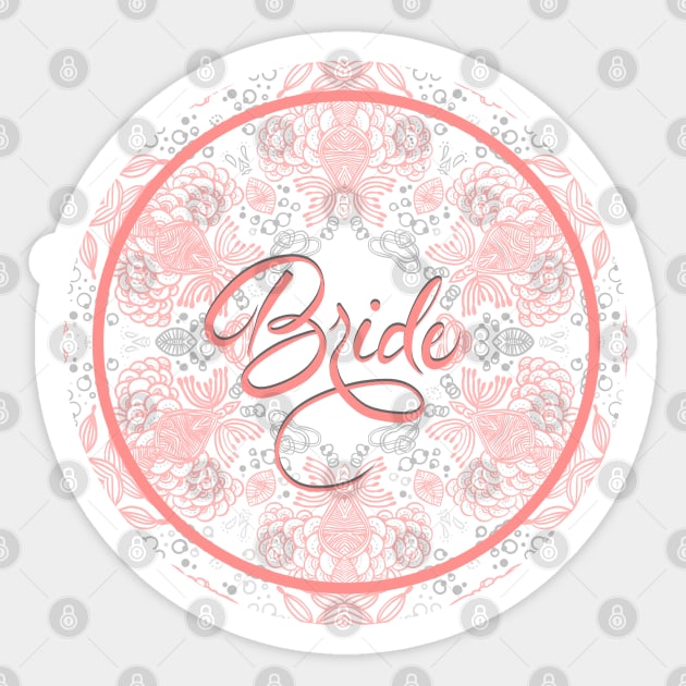 BRIDE Sticker by MAYRAREINART